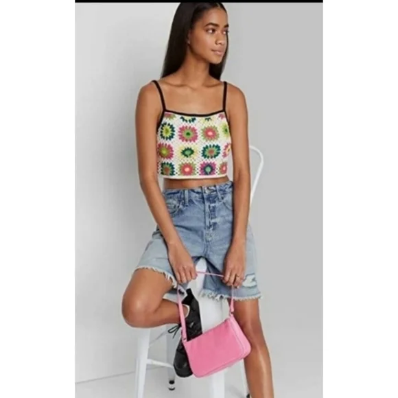 Wild Fable High Rise Bermuda Jean shorts - Picture 3 of 10